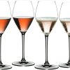 Riedel Set of 4 mixing wine glasses rosé 322 ml Verres à vin