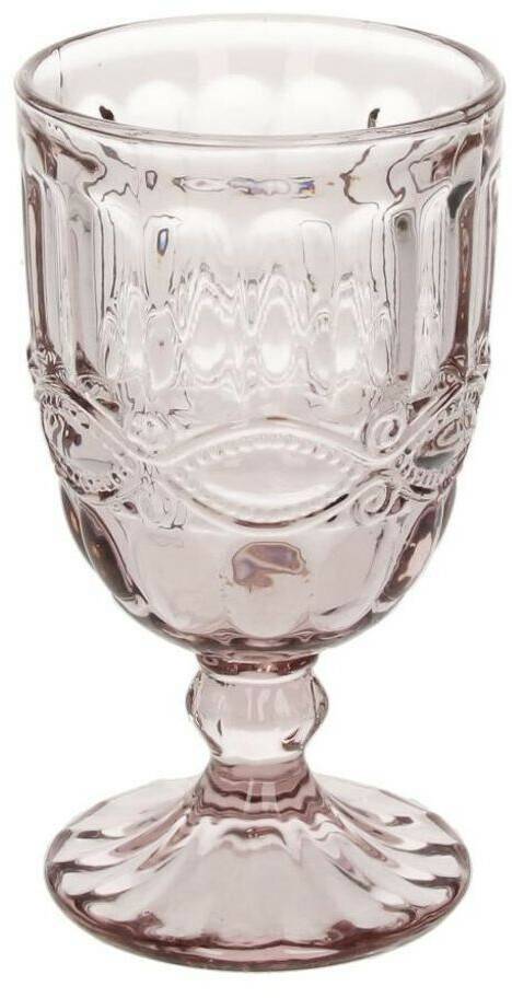 Verres à vin Tognana Set of 6 SOLANGE wine goblets, rose, 250 ml, mouth-blown