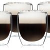 Verres à café & à thé Klarstein Glaswerk Altino double-walled thermal glasses 250 ml