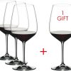 Riedel Heart To Heart Cabernet Sauvignon Benefit Set Purchase 4 Number 3 Verres à vin