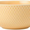 Lyngby Porcelæn Rhomb bowl Ø13cm sand Saladiers