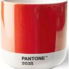 Pantone Cortado porcelain thermal mug 190 ml - 7.9x7.9x8 cm18571 Pantone Cortado porcelain thermal mug 190 ml - 7.9x7.9x8 cm