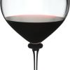 Riedel Fatto A Mano Performance Pinot Noir with black base plate Verres à vin