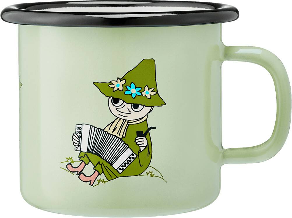 Muurla Moomin enamel mug 2.5 dl Snufkin Mugs & tasses