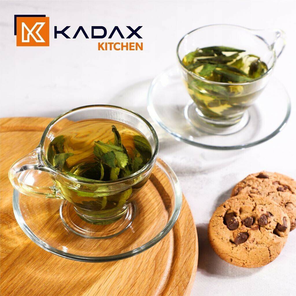 Kadax Glasses "Zinal cups 200 ml, 4 pieces Verres à café & à thé