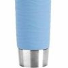 Emsa Travel Mug Waves Grandepowder blue Emsa Travel Mug Waves Grande