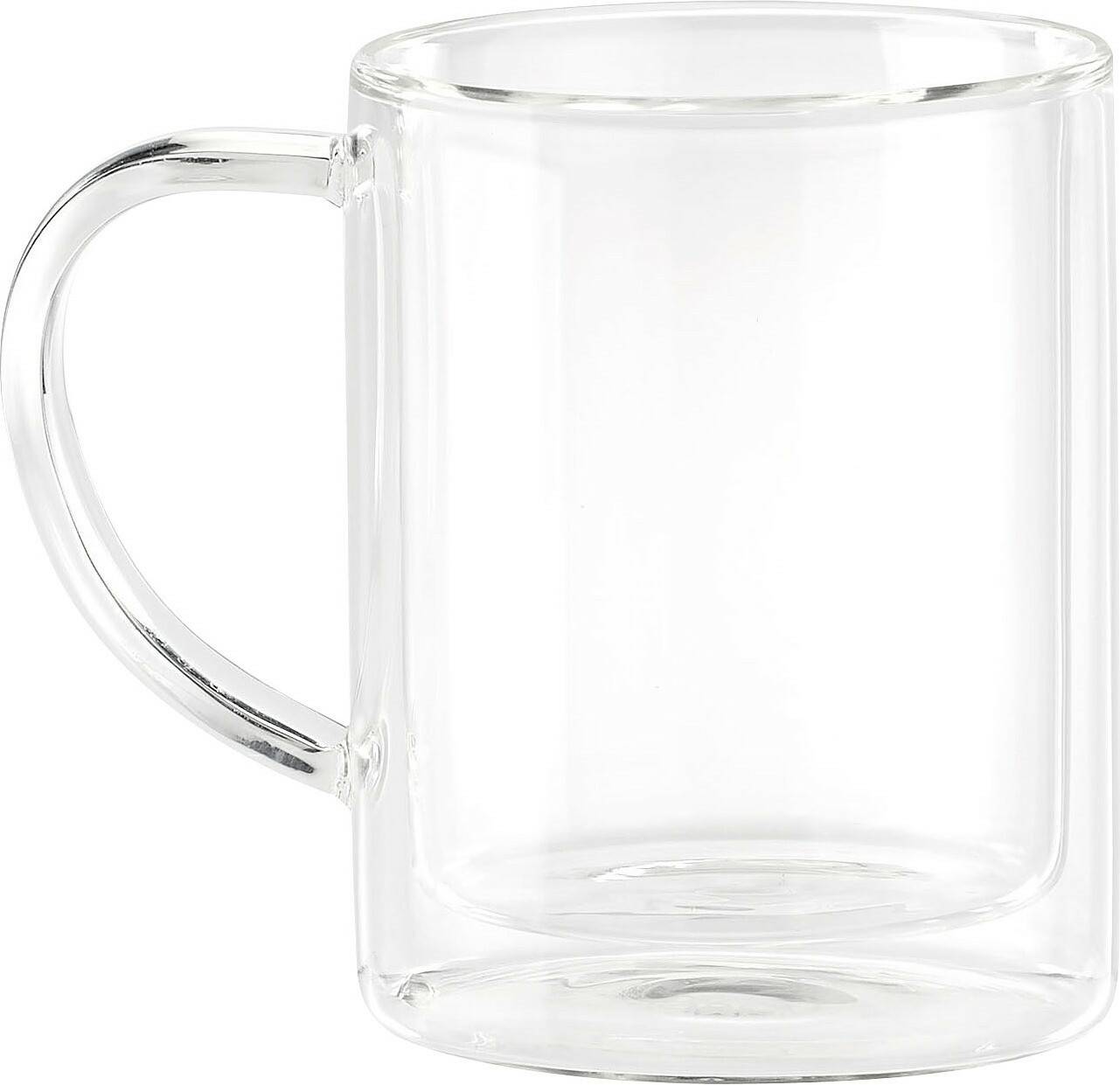 Cucina di Modena Set 4 verres à thé double paroi 200 ml Verres à café & à thé