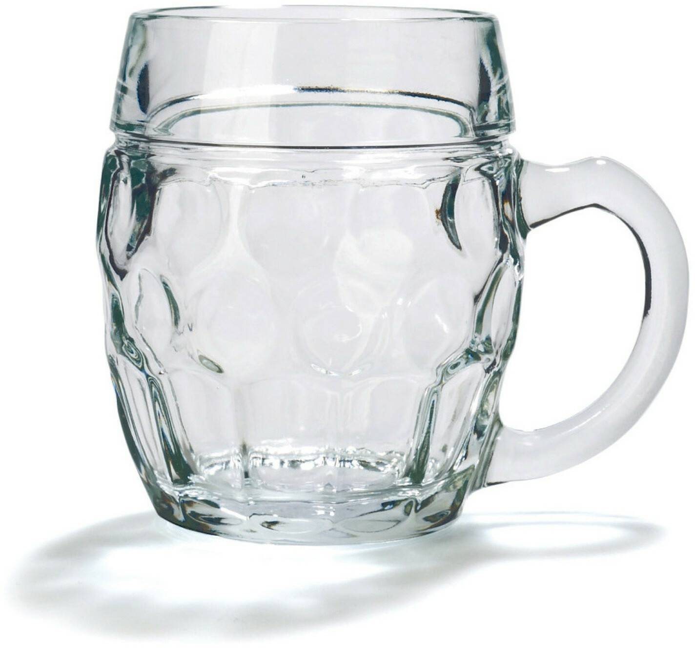 Stölzle Beer mug with sign 0.40 l Tübingen set of 6 Verres à bière