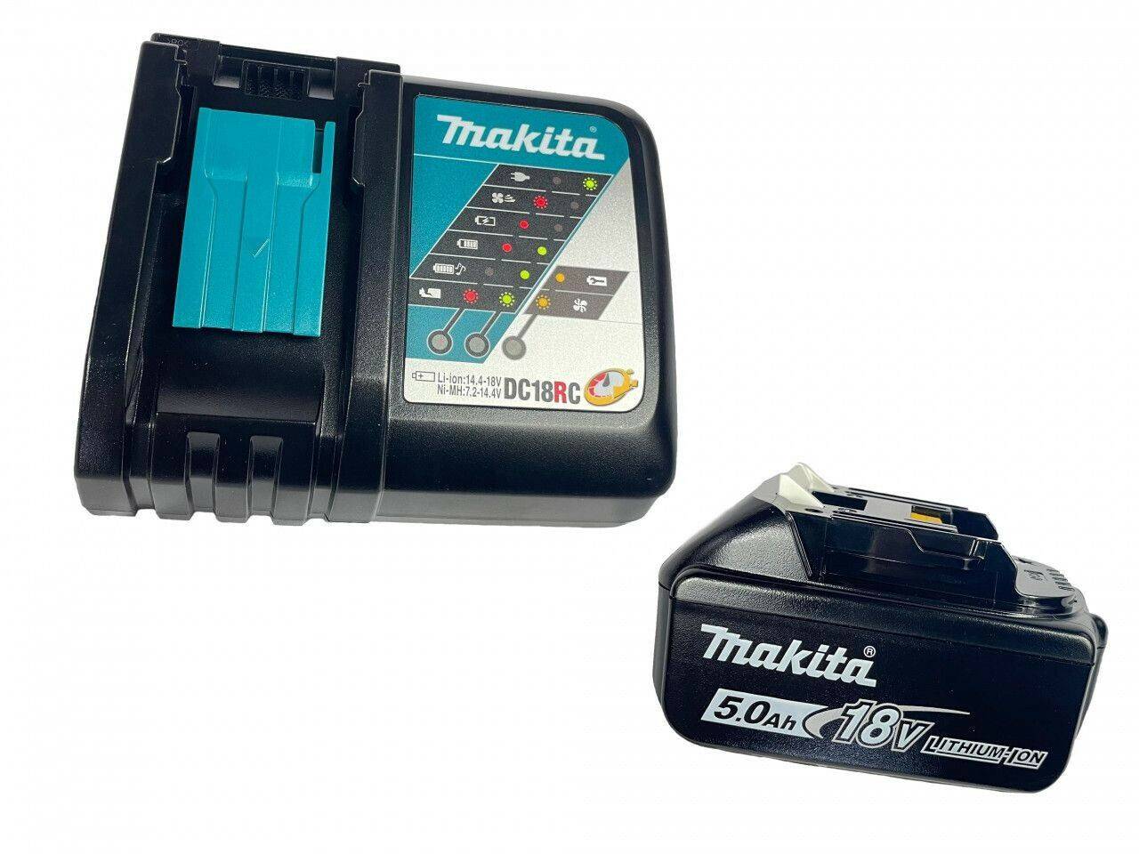 Batteries pour outillage électrique Makita BL1850BPower Source Kit (BL1850B + DC18RC)