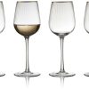 Verres à vin Lyngby Glas Palermo Gold white wine glass 30 cl pack of 4 clear gold