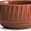 Saladiers Sagaform Edge bowl made of terracotta 17 x 10cm