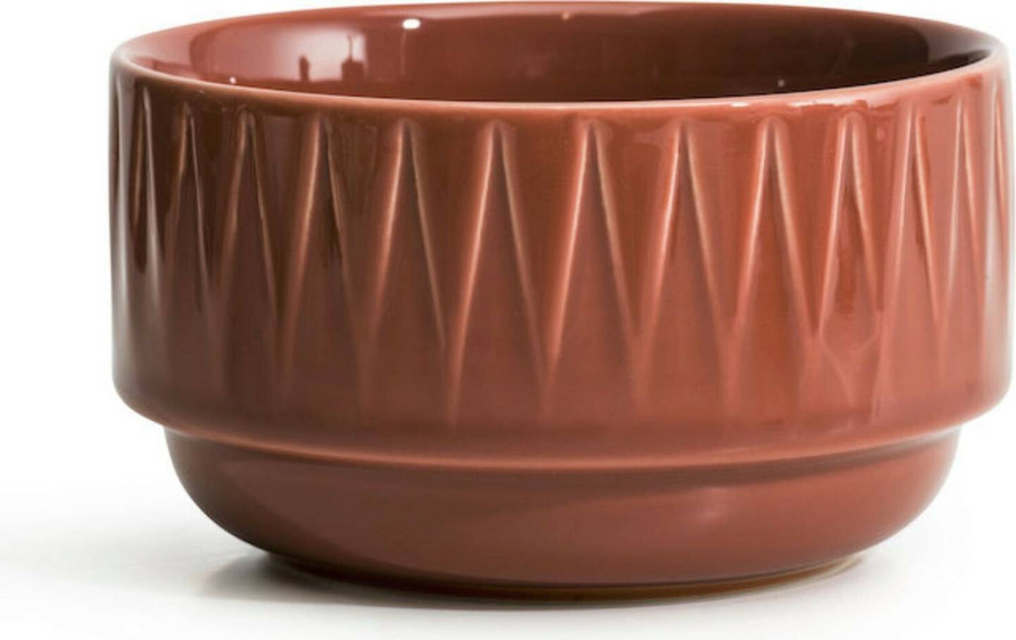 Saladiers Sagaform Edge bowl made of terracotta 17 x 10cm