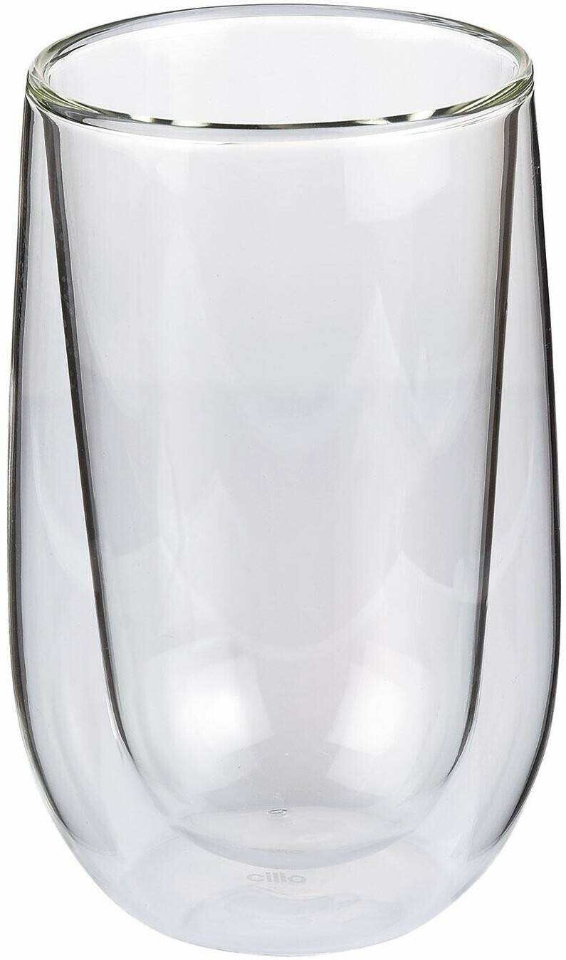 Cilio Latte macchiato glass Verona, set of 2 Verres à café & à thé