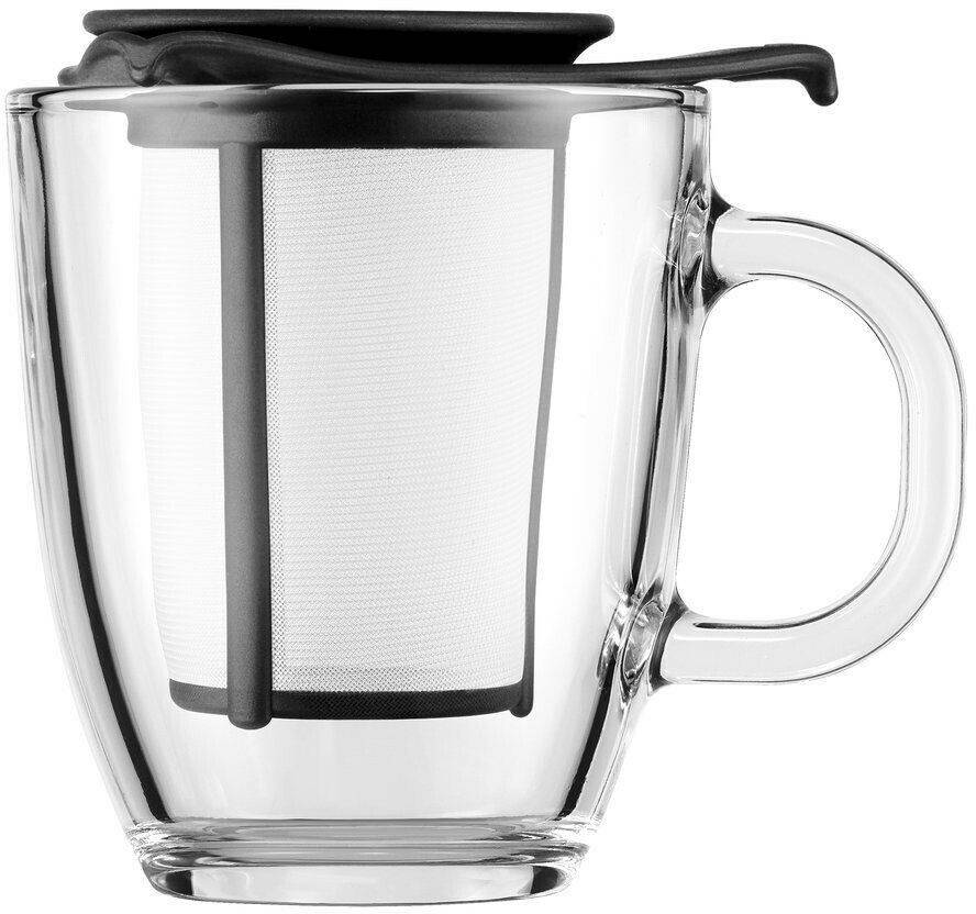 Bodum Mug infuseur Yo-Yo 0,35 L Bodum Mug infuseur Yo-Yo 0,35 Lnoir