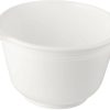 Zenker Cups and Bowls mixing bowl, plastic HIPS, white, 2.5 L, 1702 Saladiers