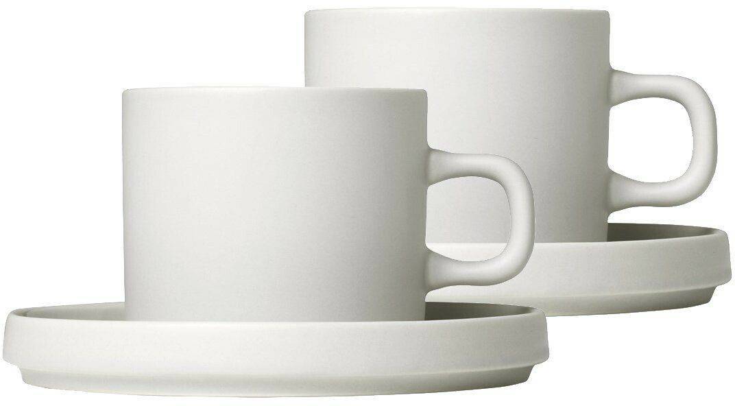 Blomus PILAR coffee cups 0,2l (2-pcs.) Blomus PILAR coffee cups 0,2l (2-pcs.)moonbeam