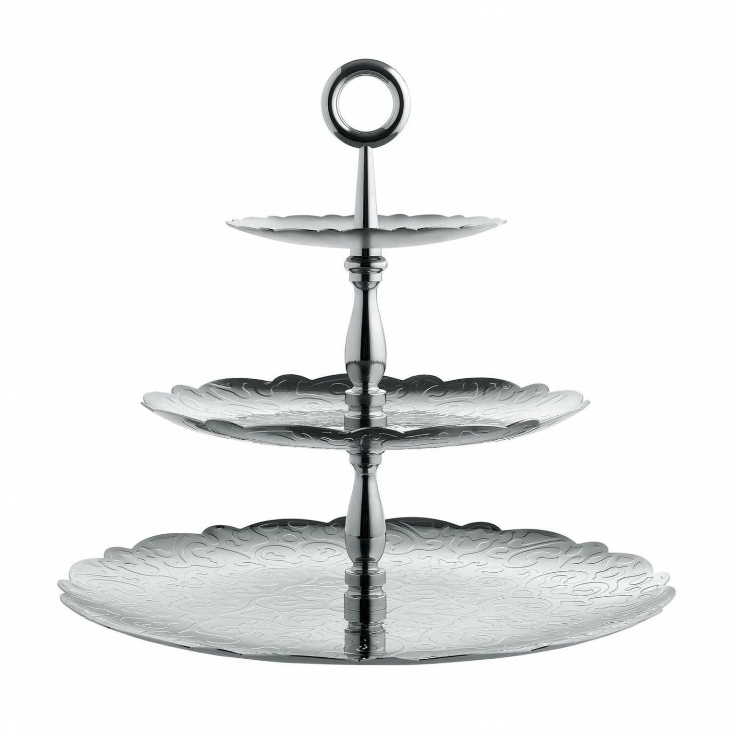 Alessi Cake Stand 3 dishes Saladiers