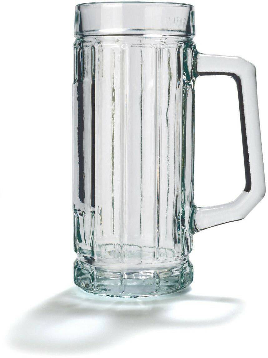 Stölzle Beer mug with sign 0.50 l Gambrinus set of 6 Verres à bière