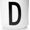 Design Letters AJ Letters Mug Porcelain Design Letters white / blackD Design Letters white Design Letters AJ Letters Mug Porcelain Design Letters white / black