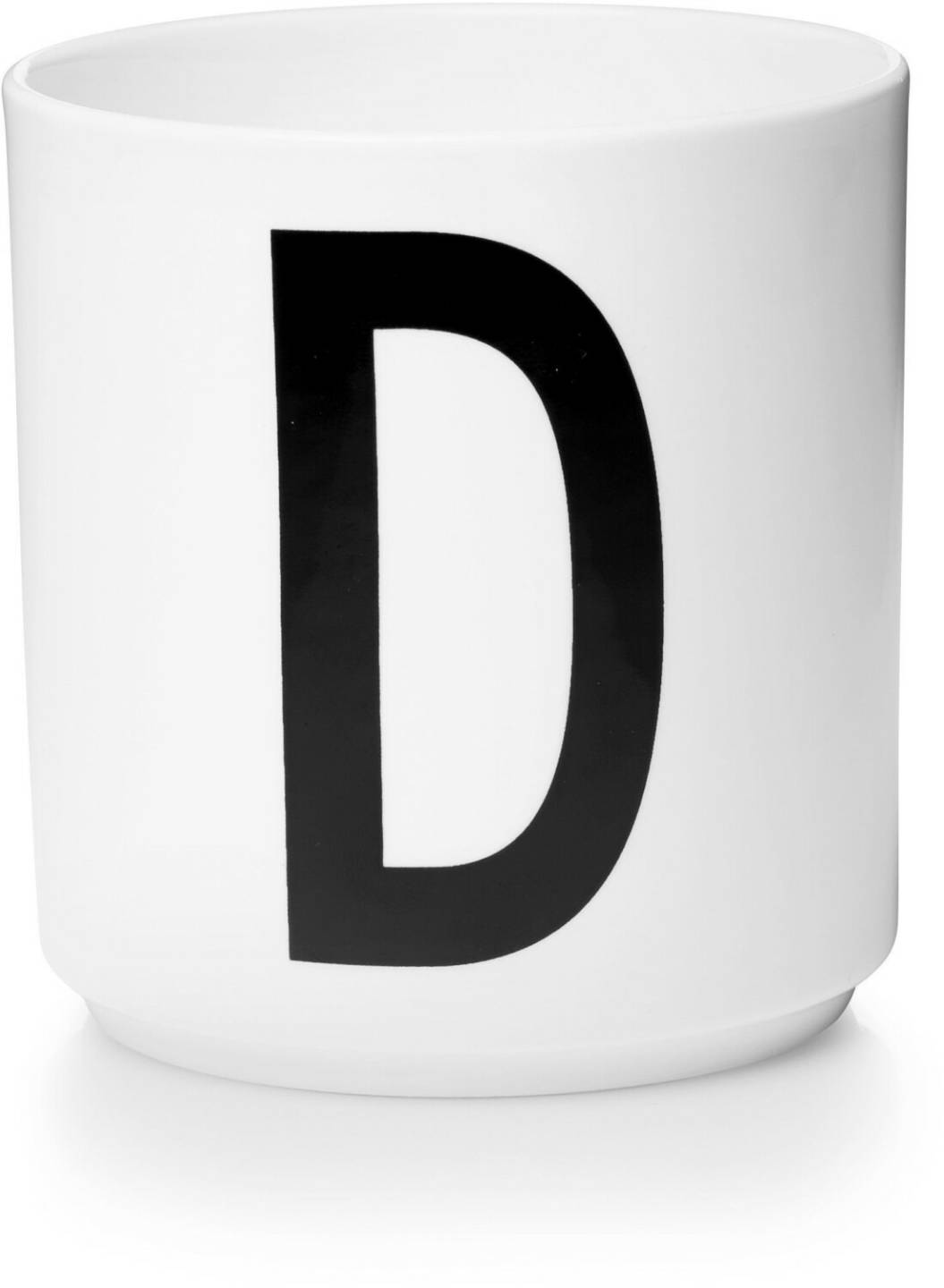 Design Letters AJ Letters Mug Porcelain Design Letters white / blackD Design Letters white Design Letters AJ Letters Mug Porcelain Design Letters white / black