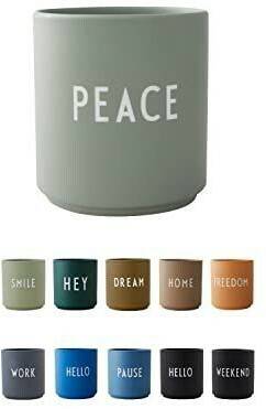 Design Letters Favorite cup 25cl Peace (green) Mugs & tasses