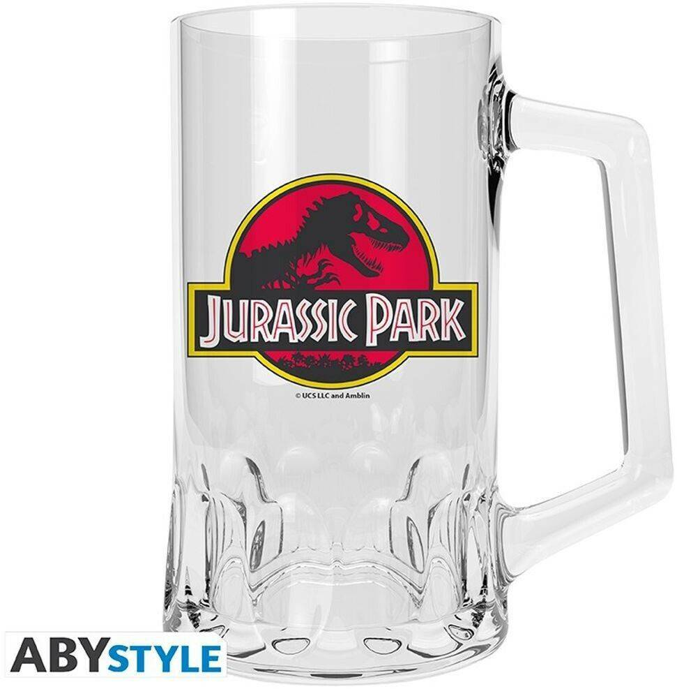 Verres à bière Abysse Jurassic Park Mug Logo (500 ml)