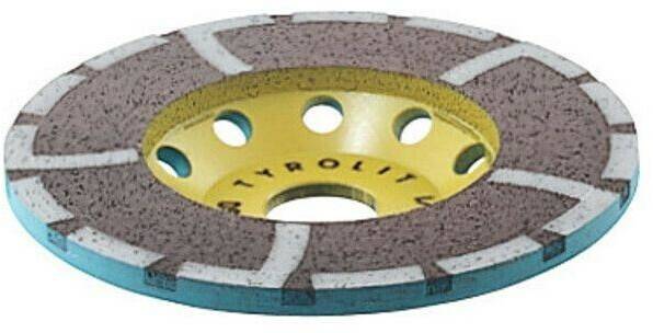 Tyrolit Diamond grinding plate PREMIUM Stein 125 mm Disques à tronçonner