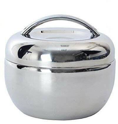 Orion Haushaltswaren Thermal bowl APPLE 2l stainless steel Saladiers