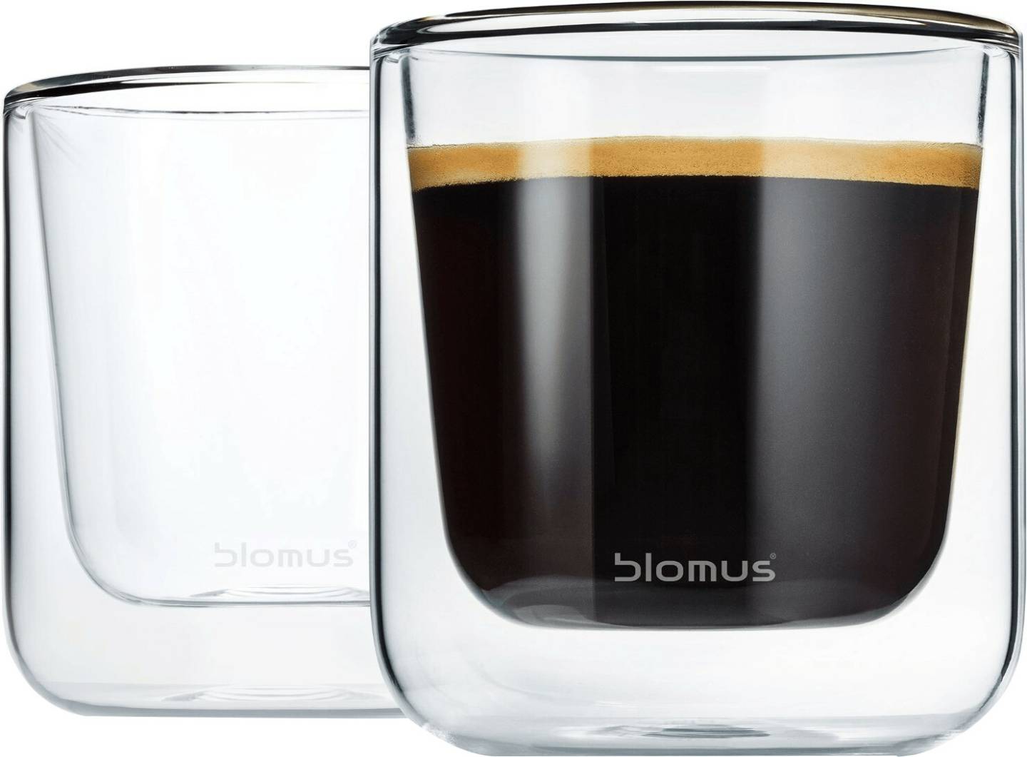 Blomus Nero Set 2 verres à café Verres à café & à thé