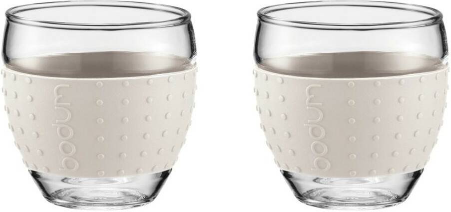 Bodum Pavina Set 2 verres 0,35 Lcrème Bodum Pavina Set 2 verres 0,35 L