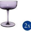 Verres à champagne Villeroy & Boch Champagne glass Like Lavender champagne bowl / dessert bowl, 2 pieces