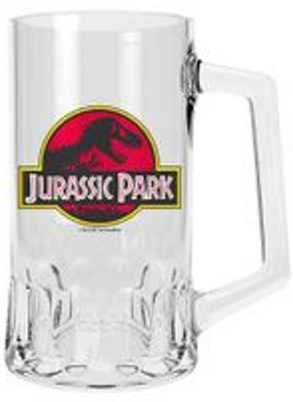 Verres à bière Abysse Jurassic Park Mug Logo (500 ml)