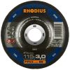 Disques à tronçonner RHODIUS PROline FTK33 Freihand115 x 3,0 x 22,23 mm piece 25