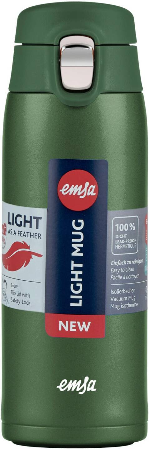 Emsa Travel Mug Light 0,4lgreen Emsa Travel Mug Light 0,4l