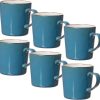 Ritzenhoff & Breker Mug Visby (6 pieces) blue Mugs & tasses