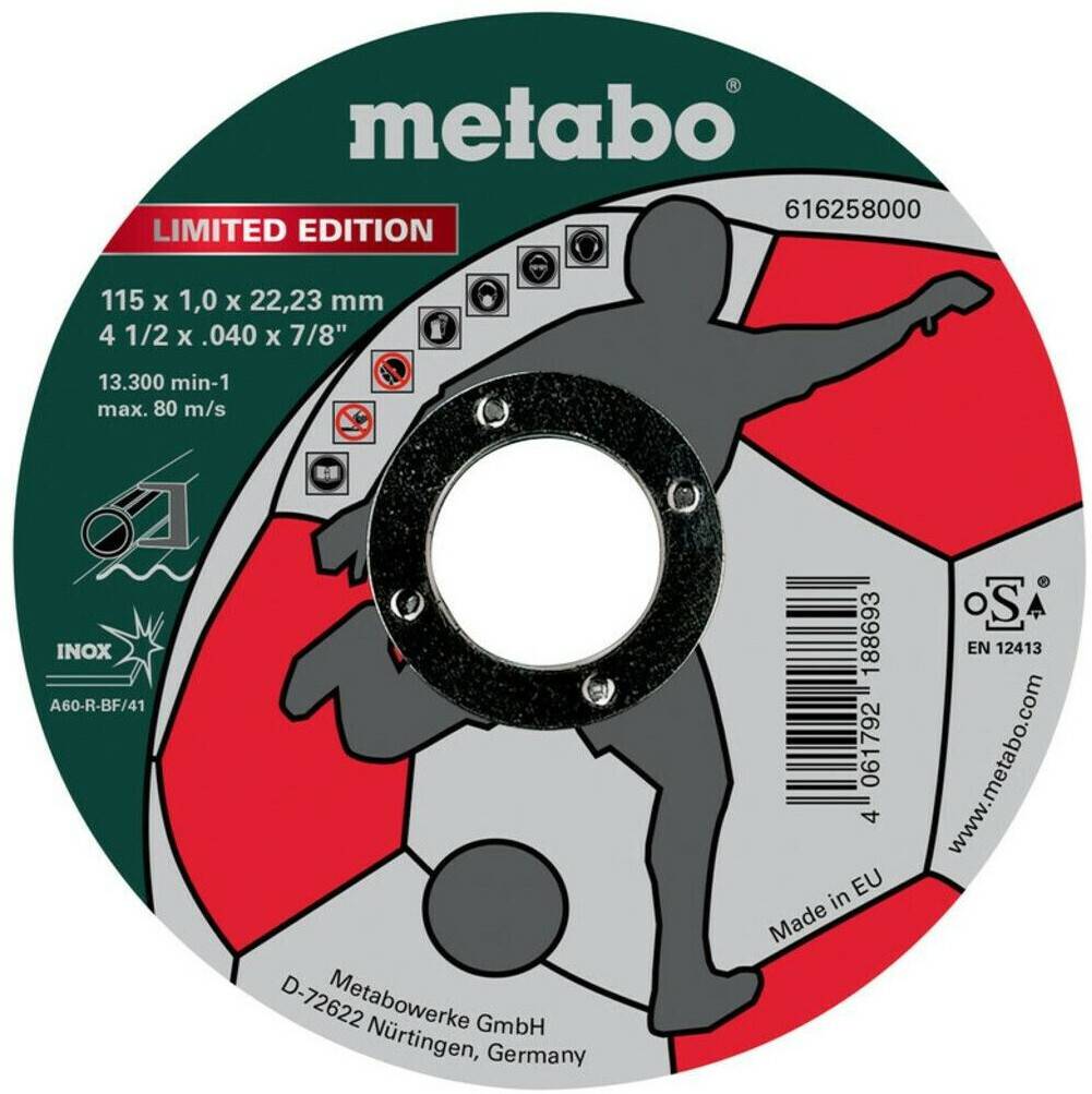 Metabo 616258000 Disques à tronçonner