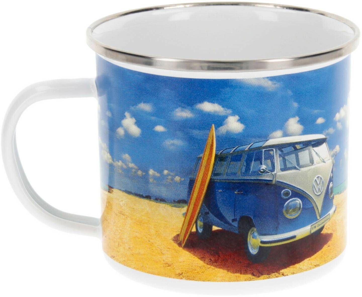 VW Collection T1 Bulli Enamel Mug (500 ml)Beach Life VW Collection T1 Bulli Enamel Mug (500 ml)