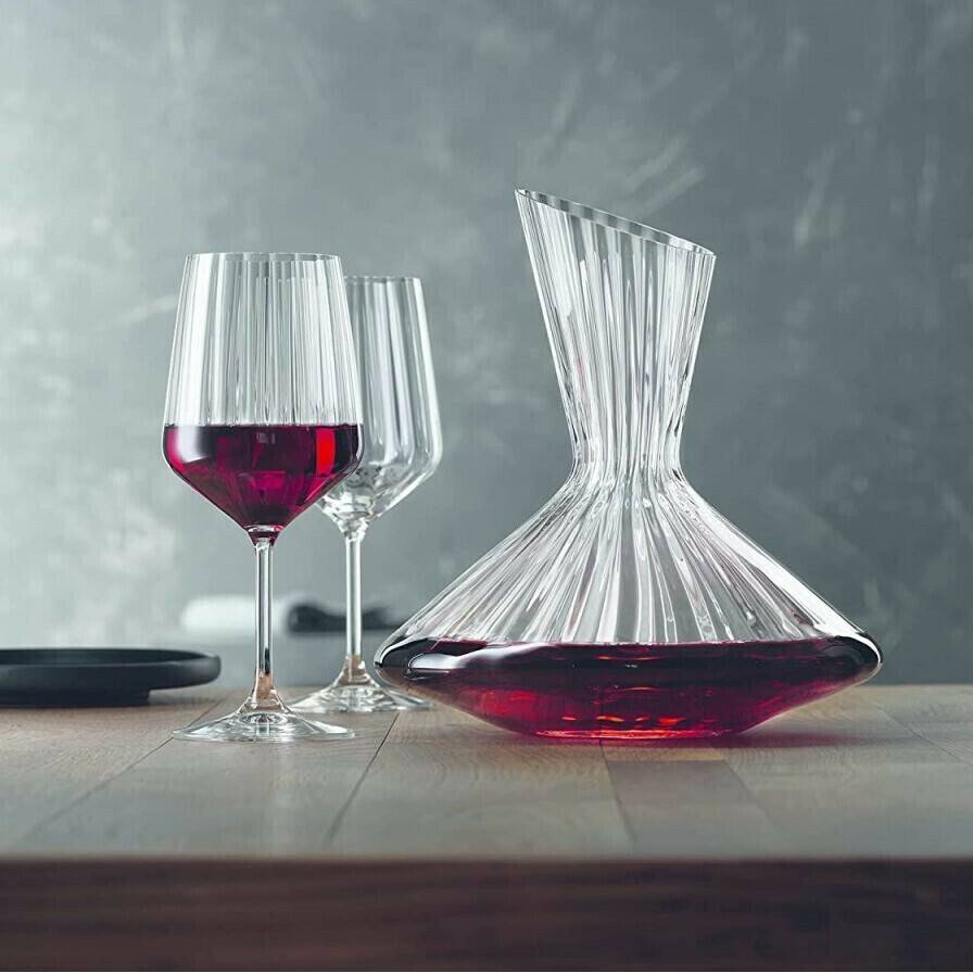 Verres à vin Spiegelau Lifestyle decanter set red wine decanter 3-part