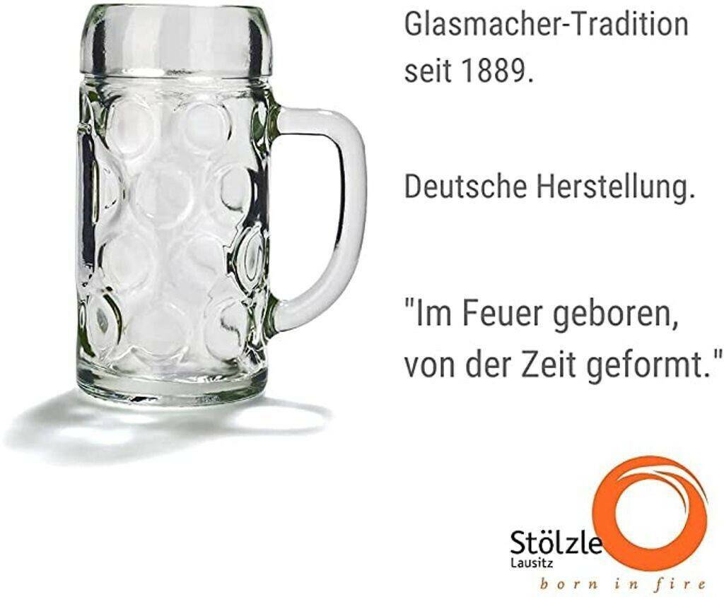 Stölzle Beer mug with sign 0.04 l Isar, set of 12 Verres à bière