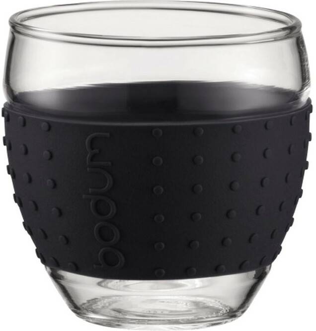 Bodum Pavina Set 2 verres 0,1 Lnoir Bodum Pavina Set 2 verres 0,1 L