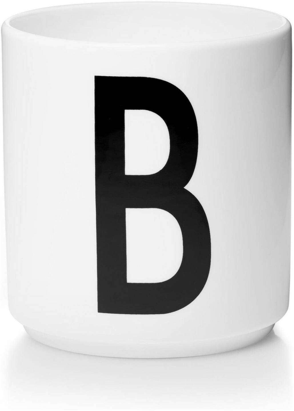 Design Letters AJ Letters Mug Porcelain Design Letters white / black Design Letters AJ Letters Mug Porcelain Design Letters white / blackLetter B Design Letters white