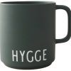 Design Letters AJ Favourite mug with handleHYGEE dark green Design Letters AJ Favourite mug with handle