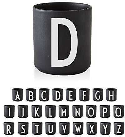 Design Letters AJ Mug Porcelain Black Design Letters black / whiteD Design Letters black Design Letters AJ Mug Porcelain Black Design Letters black / white