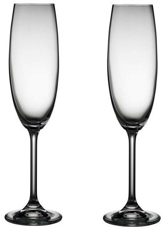 Bitz Champagne glass 22cl 2 pieces glass Verres à champagne