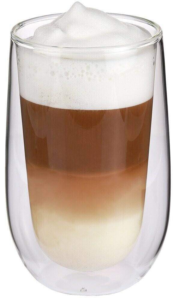 Cilio Latte macchiato glass Verona, set of 2 Verres à café & à thé