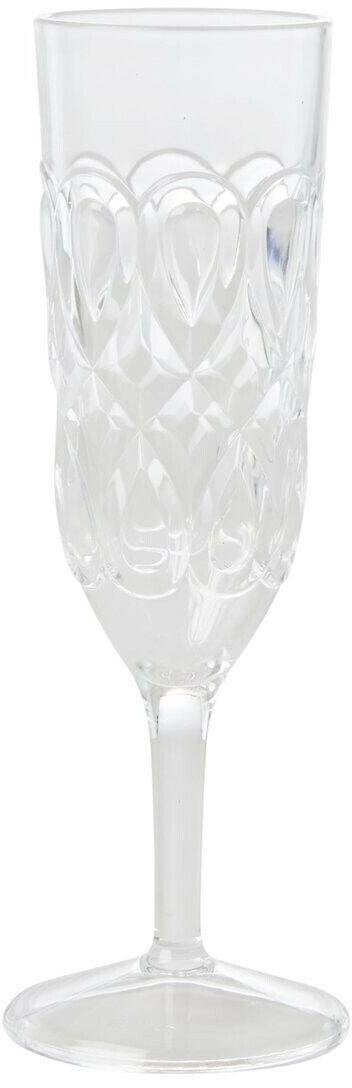 Verres à champagne Rice Rice champagne glass acrylic clear