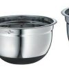 Saladiers Küchenprofi Kitchen bowl set 3 pieces 16 cm 20 cm 24 cm mixing bowl stainless steel