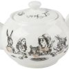 Théières Creative Tops Alice In Wonderland Ceramic Mini Teapot