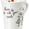 Mugs & tasses Hutschenreuther My Mug Collection Mug with handle / W-Love I. A. You Need