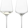 Verres à vin Schott-Zwiesel White wine glass duo white wine glasses 381 ml set of 2, glass